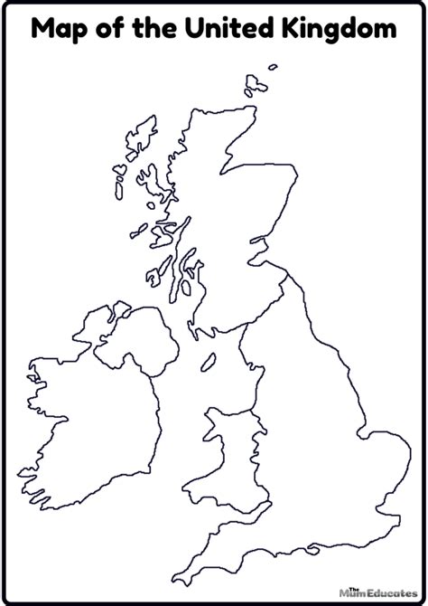 Printable Uk Map