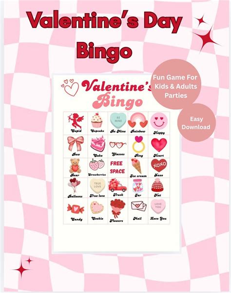 Printable Valentine Bingo