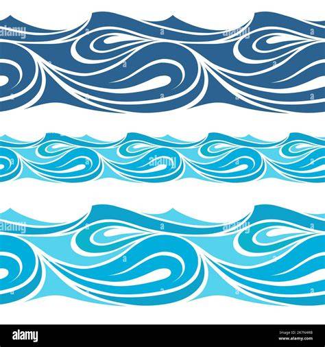 Printable Waves Template
