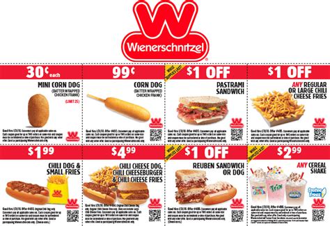 Printable Wienerschnitzel Coupons
