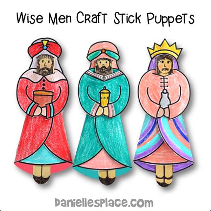 Printable Wise Men Craft