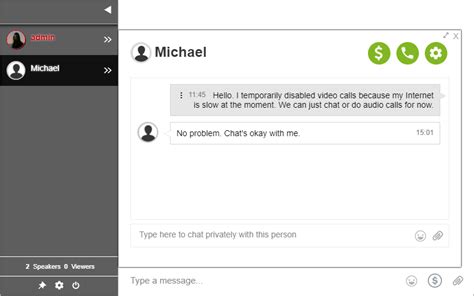 Private Message Online