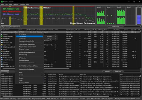 Navigating the Main Window Interface