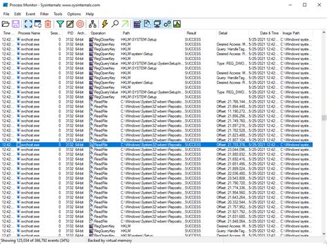 Process Monitor in action