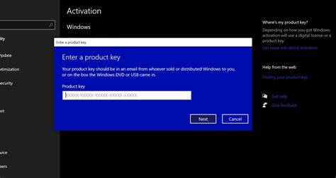 Product Key Installation Success