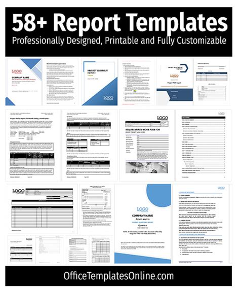 Professional Report Templates