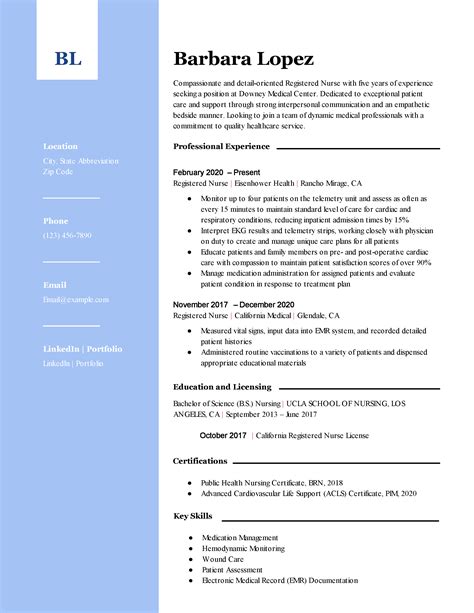 Contoh Resume Profesional