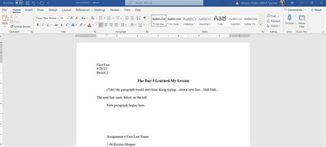 Format yang Jelas dan Profesional