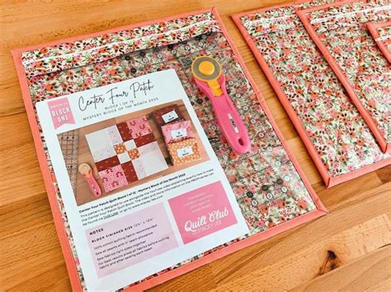 Project Bag Sewing Pattern