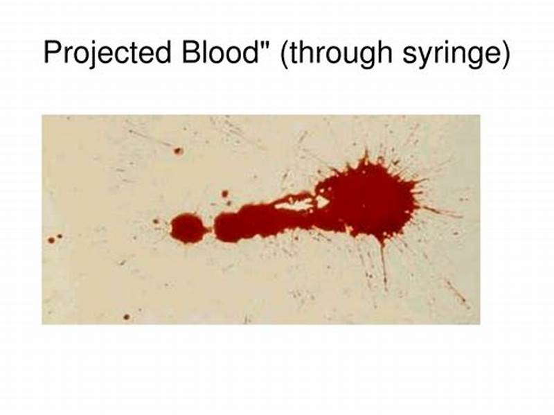Projected Blood Pattern
