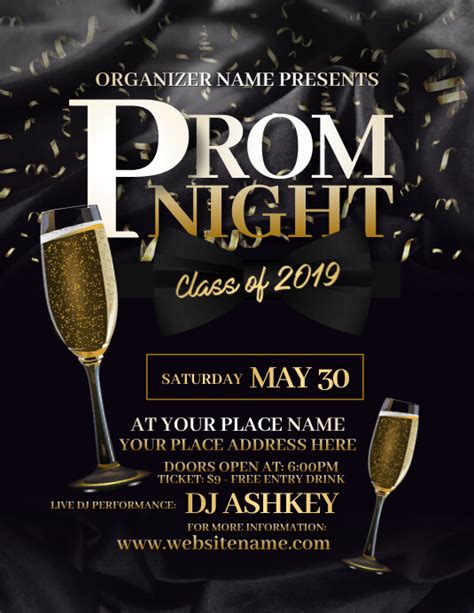 Prom Flyers Template