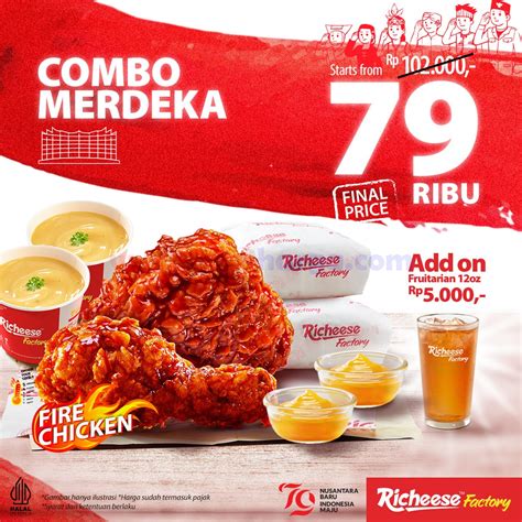 Promo Combo Merdeka Richeese Factory