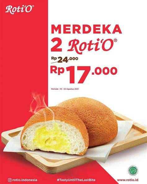 Promo Merdeka Roti O
