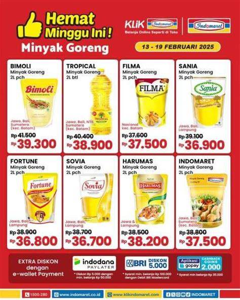 Promo Minyak Goreng Indomaret Weekend