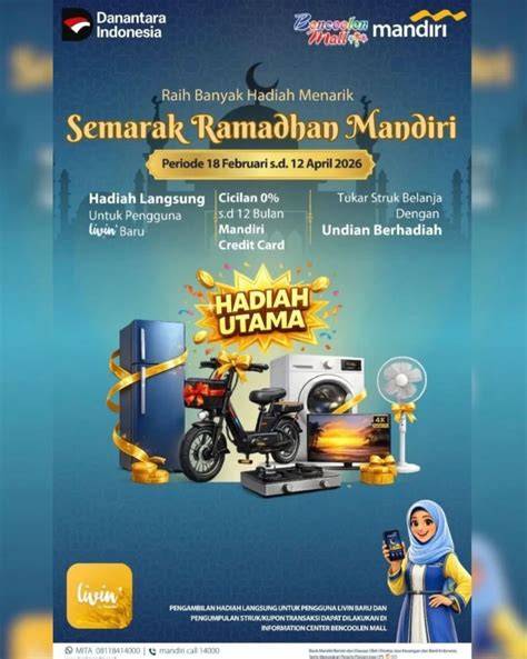 Promo Ramadhan Bank Mandiri Palsu