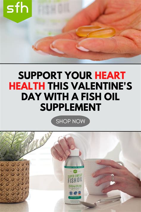 Promotes Cardiovascular Health sfh fish oil