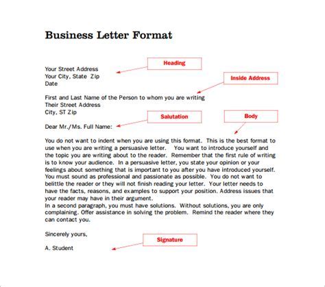 New writing letter format 739