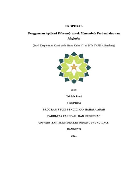Proposal Dokumen