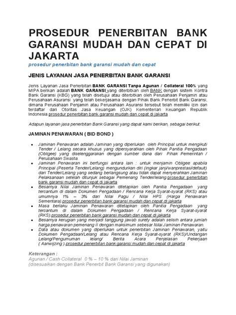 Prosedur Bank
