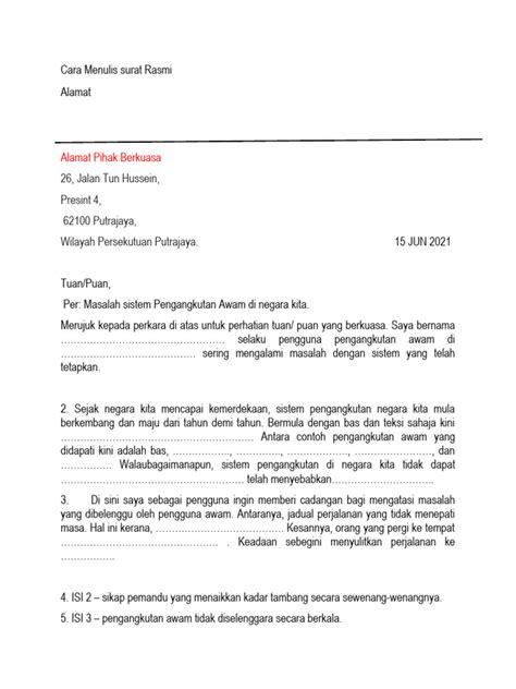 Proses Menulis Surat