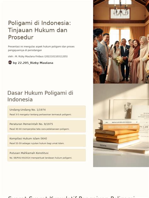 Proses Pengajuan Poligami