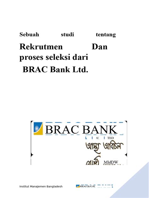 Proses Rekrutmen Bank