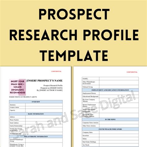Prospect Research Template
