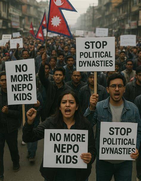 Protes Gen Z Nepal Nepo Kid