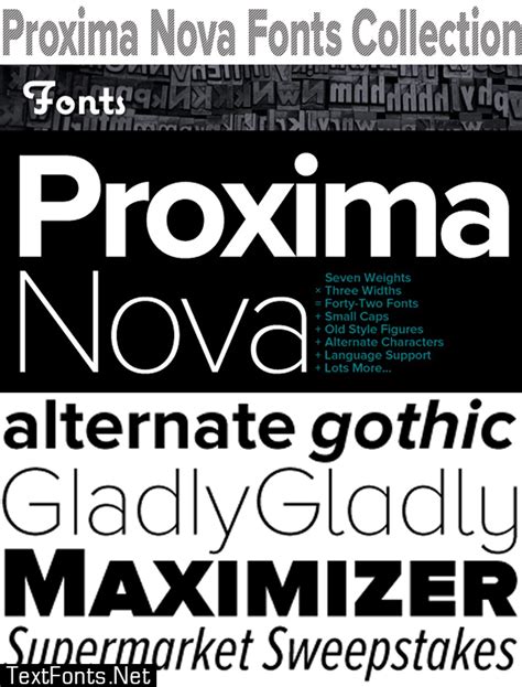 Nova Font Family