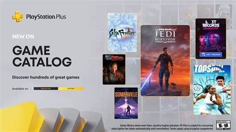 Ps Plus Extra Games Catalogue