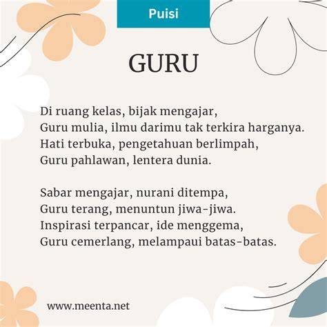 Puisi Pendek