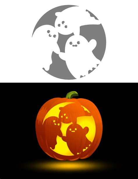 Pumpkin Stencil Printable Cute