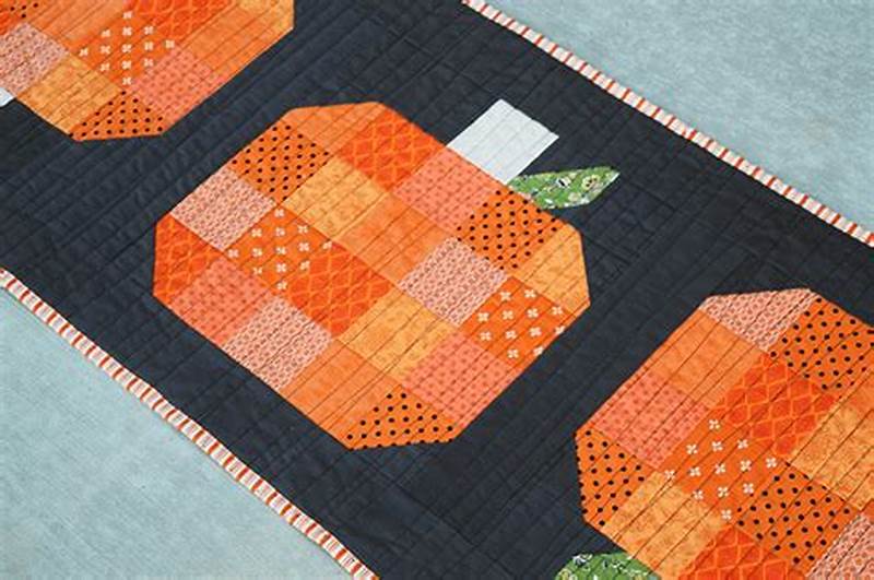 Pumpkin Table Runner Pattern