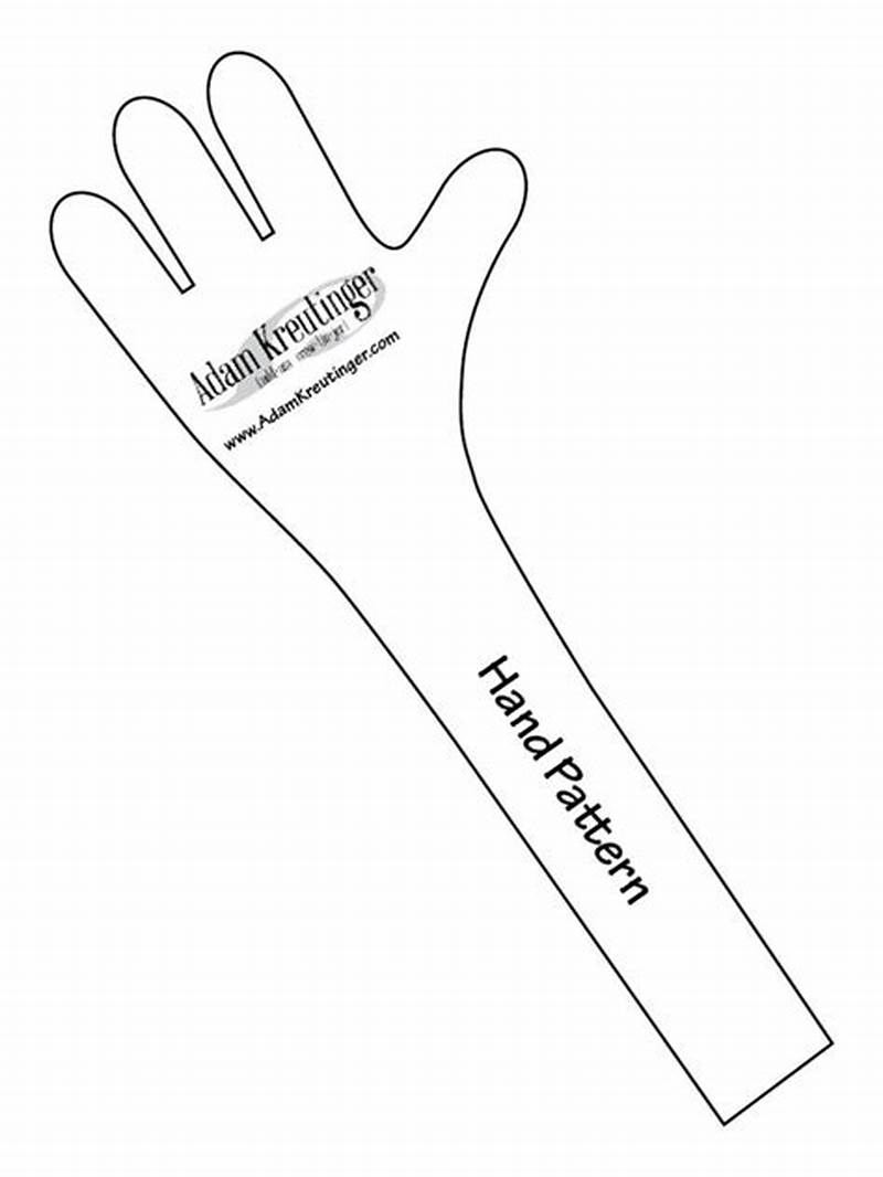 Puppet Hand Pattern