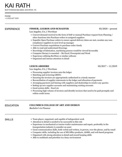 Purchase Resume Templates