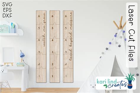 Puzzle Piece Height Chart