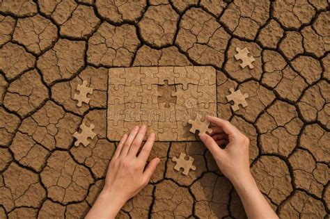 Puzzle pieces being cracked open