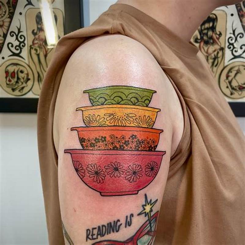 Pyrex Pattern Tattoo