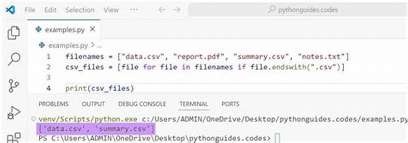 Python Check If String Ends With Pattern