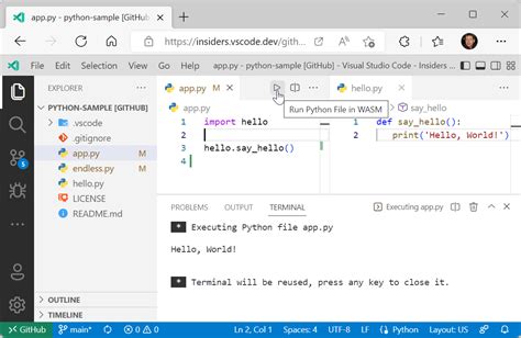 Python Execution Environment