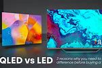 Q-LED vs LED TV