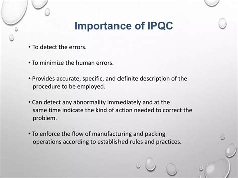 QC and IPC difference