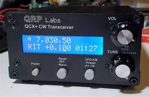QRP radio setup
