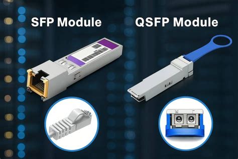 QSFP vs SFP+ module size