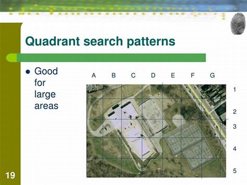 Quadrant Search Pattern