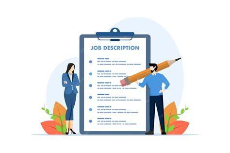 Qualifications listed in a job description