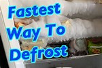 Quickest Way to Defrost Freezer