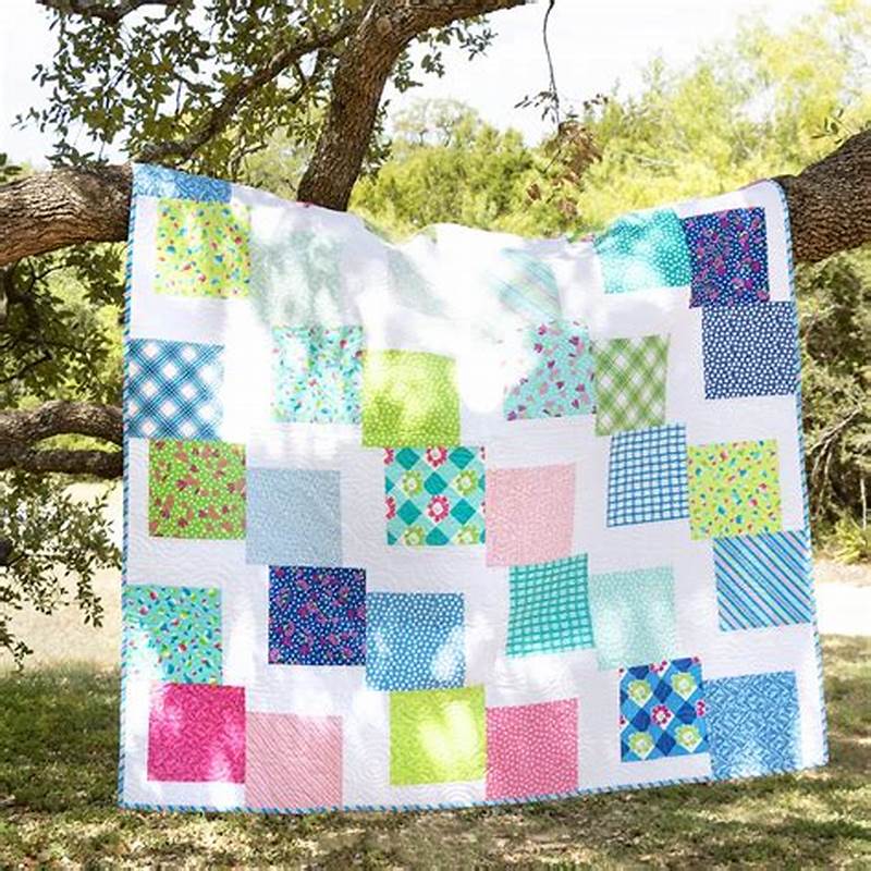 Quilt Pattern Using Layer Cakes