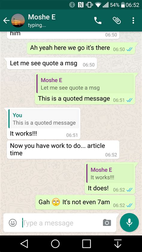 Quoted Reply