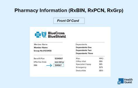 RXGRP Insurance Card